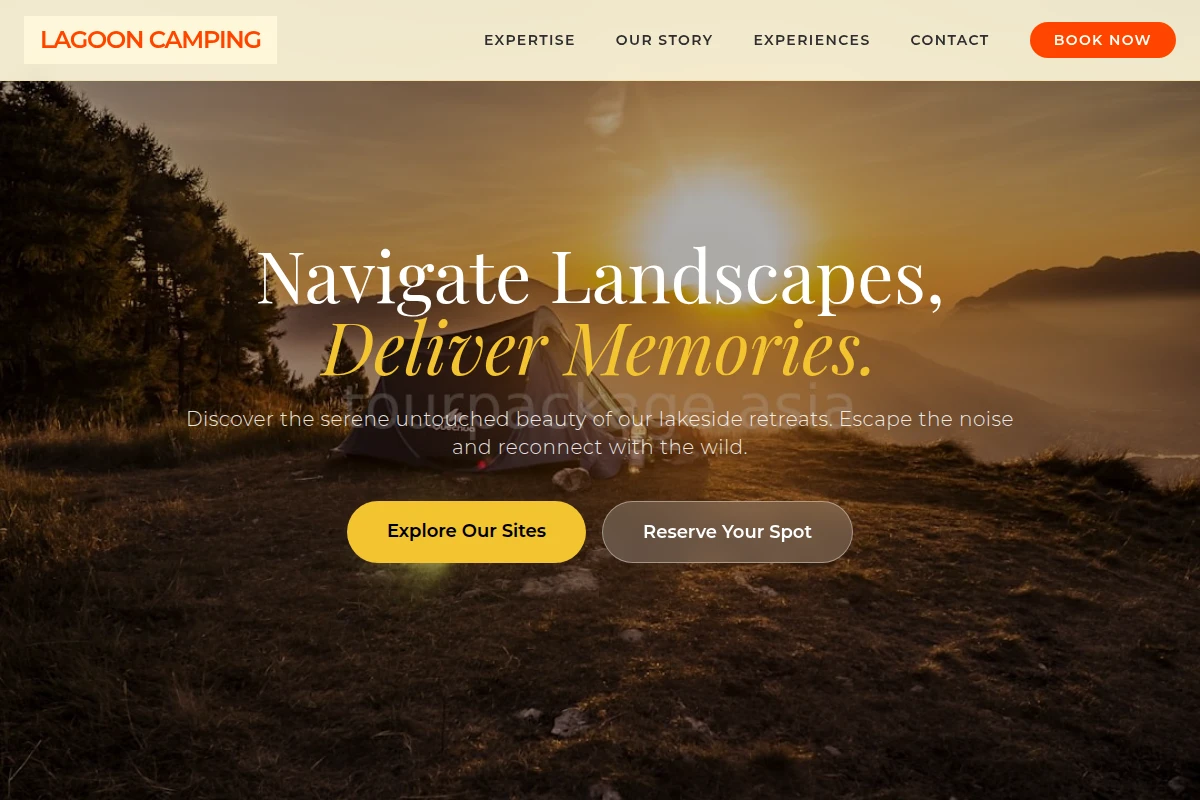 Lagoon Camping