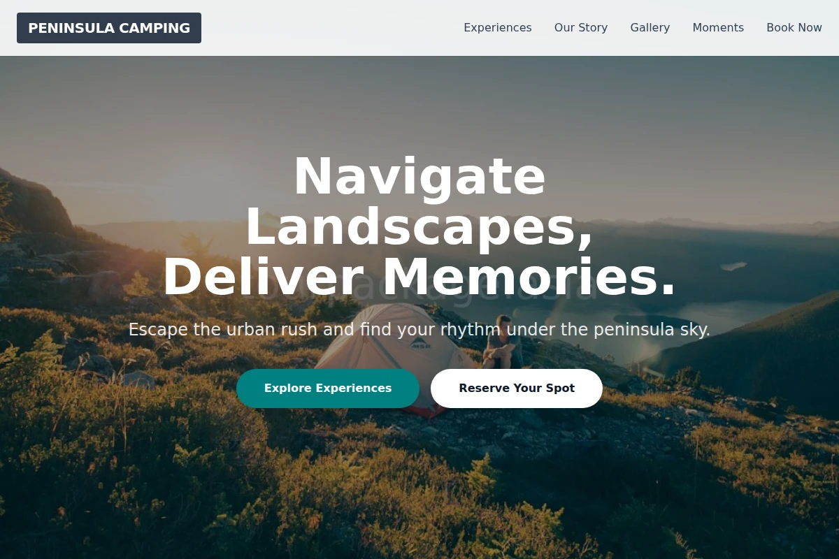 Peninsula Camping